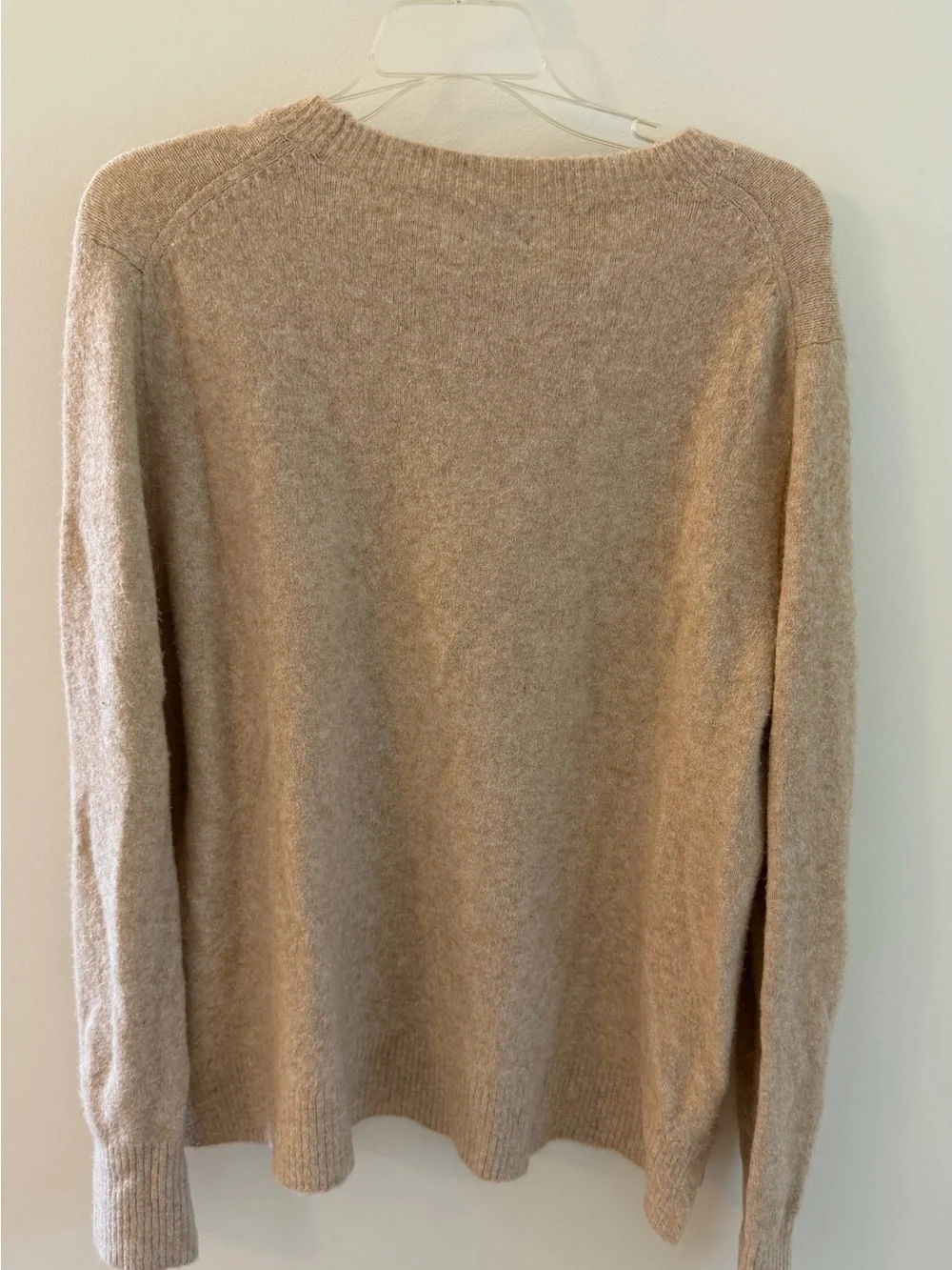 J. Crew Neutral Tan Crewneck Sweater
